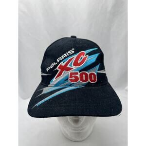Polaris Hat INDY XC 500 Smowmobile Snapback Polaris Industries Vintage VTG